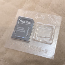 10x SANDISK Micro to Standard SD Card Adapters