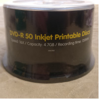 50x Blank Printable DVD-R