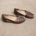 PLANET SHOES Ladies Brown Leather Shoes - Size 11 AU