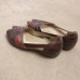 PLANET SHOES Ladies Brown Leather Shoes - Size 11 AU