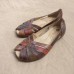 PLANET SHOES Ladies Brown Leather Shoes - Size 11 AU