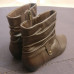 Diana Ferrari SuperSoft Ladies Brown Leather Ankle Boots - Size 10C AU