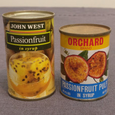 2x Vintage Unopened Tinned Food – Passionfruit