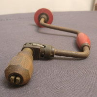 Vintage Hand Drill with 2 Way Ratchet