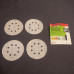 4x Genuine BOSCH Sanding Discs 125mm