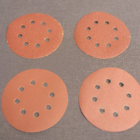 4x Genuine BOSCH Sanding Discs 125mm