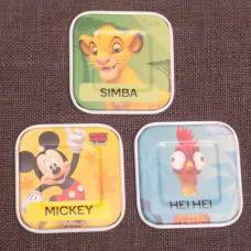 3x WOOLWORTHS Disney Words Tiles – Simba WILD, Mickey, Hei Hei