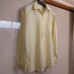 PIERRE CARDIN Mens Shirt Size 41cm – Lemon Yellow