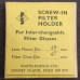 Screw In Filter Holder 49mm to 47mm