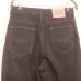 JUST JEANS Size 13 Long Vintage Ladies Denim Jeans – Black
