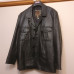 THE PIERCE ARROW Mens Leather Jacket - Size M