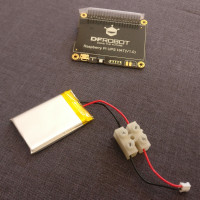 DF ROBOT Raspberry Pi 3 UPS Hat with LiPo Battery (Used)