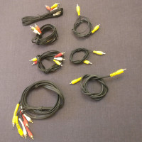 Bulk Lot RCA AV Component Cords