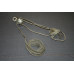 Vintage Block and Tackle with Quarter Inch Rope