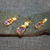 Amethyst Earrings and Pendant Set