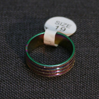 Size 9 Stainless Steel Ring