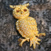 Owl Brooch