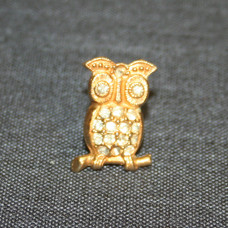 Small Owl Brooch