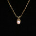 Faux Pearl Necklace 44cm chain with matching Earrings