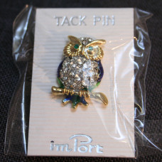 Owl Tack Pin Broach