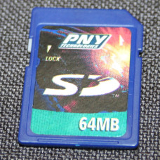 PNY Technologies 64MB SD Card