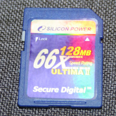 Silicon Power 128MB SD Card