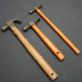 3x Vintage Claw and Ball Pein Hammers
