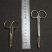 2x Vintage Surgical Scissors