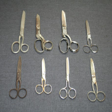 8x Assorted Vintage Scissors